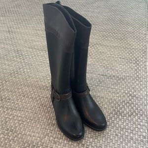 Banana Republic Black Riding Boots